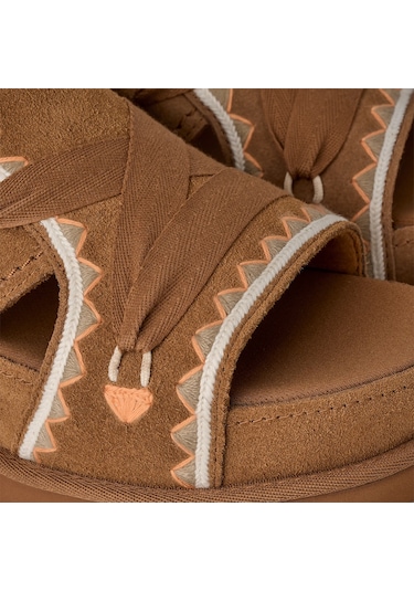 Sandalet Kadın 1175133 Ugg W Goldenstar Hı Artıstıtch Chestnut Multı