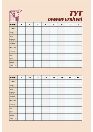 Hedef Üniversite Eşit Ağırlık Öğrencileri İçin Planlama Defteri-benim Hikayem Gri