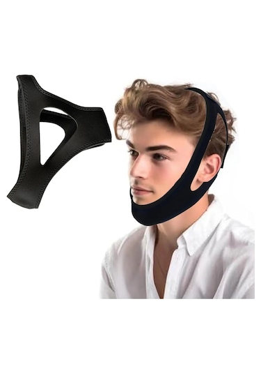 Surat Toparlayıcı Horlama Engelleyici Çene Kemeri Aparatı