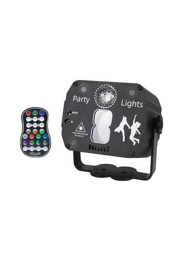 Ysh-047 Uzaktan Kontrollü Desenli Lazer Usb Led Işık Lambası 545872734 Çok Renkli