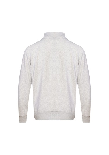 Hummel Pulse Male Fermuarlı Sweatshırt 922425-9098 Gri