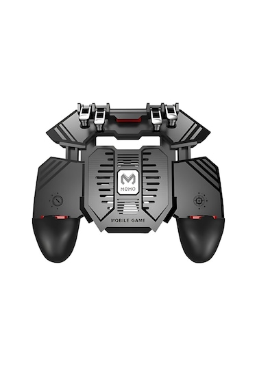 Polham 4000mah Şarjlı Telefon Soğutucu Ve Oyun Kolu, 6 Parmak Mobil Oyun Konsolu, Tüm Telefonlara Uyumlu