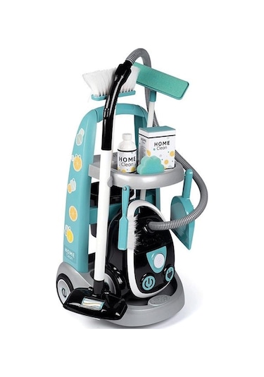 7600330316 Temizlik Arabası  + Süpürge