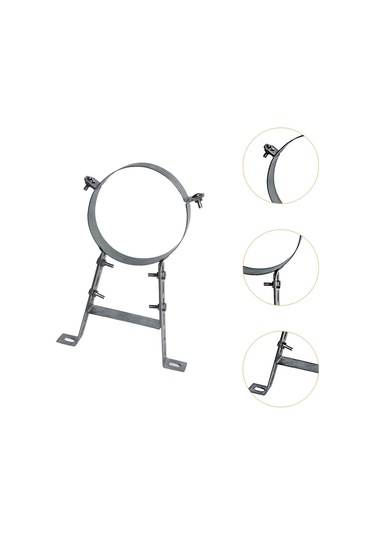 Suntek Baca Borusu Duvar Askısı Bölünmüş Halka Çap-18cm