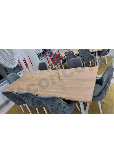 Ntconcept Doğal Ahşap Yemek Masası