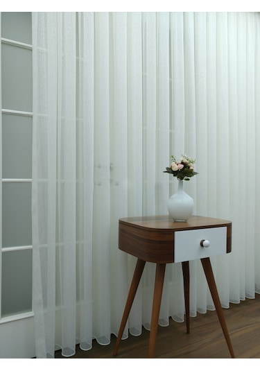 Evdepo Home Kullanıma Hazır Tül Perde (540838008)