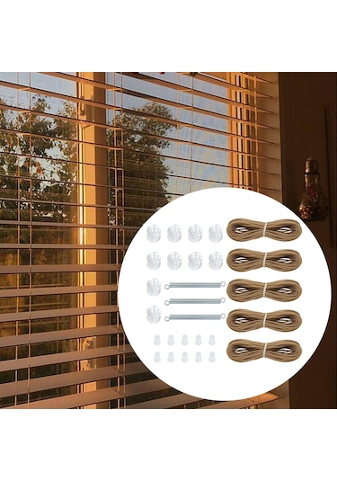 Homyl Rv Pileli Gölge Tamir Takımı Yedek Kablo Kahverengi