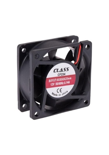 60X60X25 DC 24V Aksiyel Fan - Class