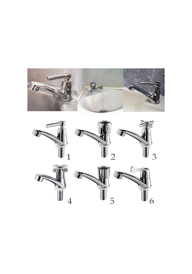 Suntek Magideal Tek Kulplu Kol-A Lavabo Bataryası