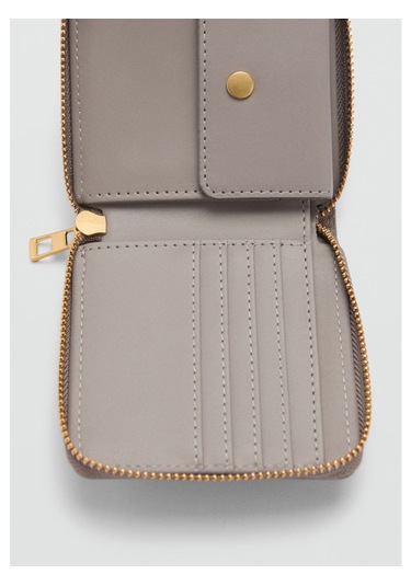 Mango Suni Deri Cüzdan