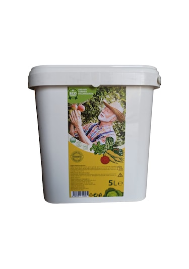 3 Ü 1 Arada, Biohumus Organik Gübre Bitki Besleyici, 5 Litre