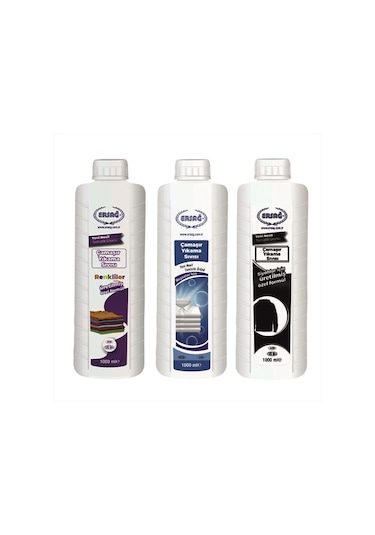 Ersağ Sıvı Çamaşır Yıkama Seti 3 x 1 L