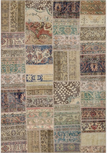 Iskandinav Tarzı Patchwork Halı 160x230 Cm - 6288
