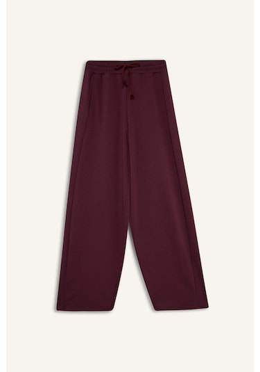 Defacto Coool Barrel Fit Geniş Paça Eşofman Altı F3364ax25aubr232 Bordo