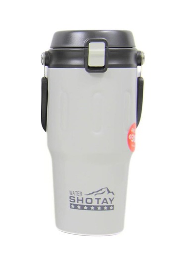 Shotay Journey Mug Çift Kullanımlı Kapak 650 Ml. Beyaz St-8166 Beyaz