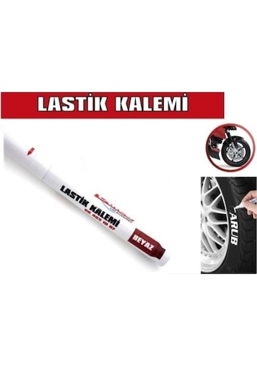 Lastik Kalemi Beyaz Carub