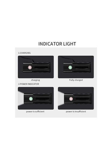 Havana 1000 Lümen Usb Şarjlı Bisiklet Ön Far Işık Fener Siyah