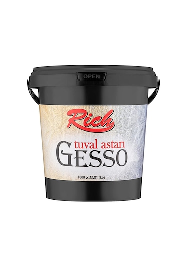 Rich Gesso tuval astarı beyaz 1000gr