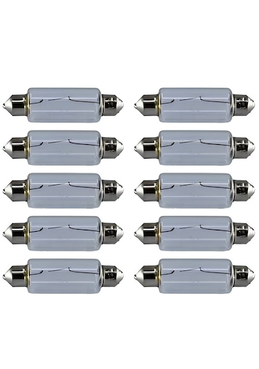 12v 15w Sofit Ampul 44mmx13mm 10 Adet