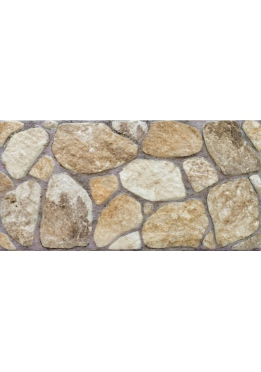 5 Adet (2,5M2) Kayrak Taş Görünümlü 3D Strafor Köpük Duvar Paneli (446785943)