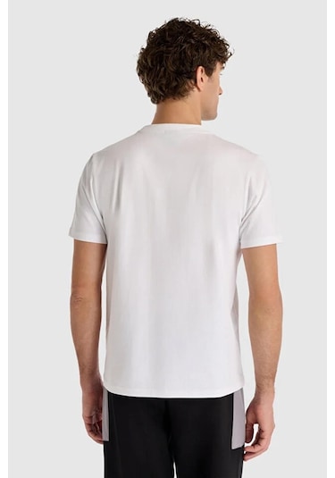 New Balance Lifestyle Men Tshirt Beyaz Beyaz