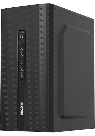 Seclife SLC-6530B 300W USB 2.0 Parlak Bilgisayar Kasası Siyah