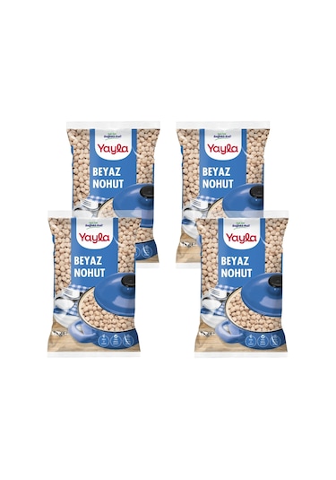Yayla Beyaz Nohut 1 Kg X4