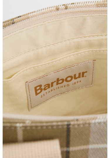 Barbour Maisy Tartan Omuz Çantası Be32 Safari Tartan Bej