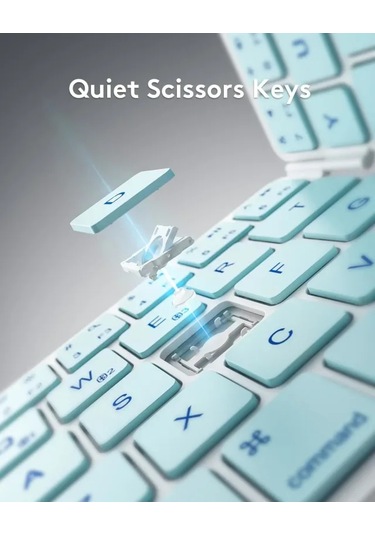 Samsers Katlanabilir Bluetooth Klavye Stand Tutuculu