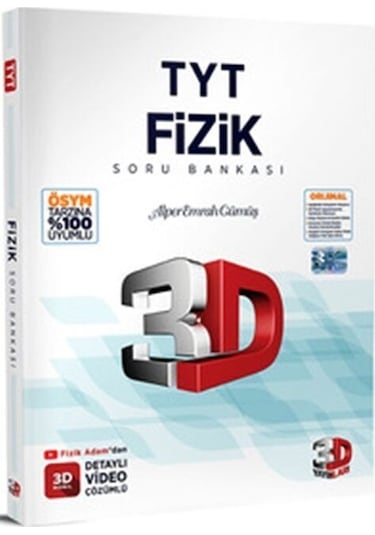 2023 TYT Fizik Soru Bankası -  3D Yayınları