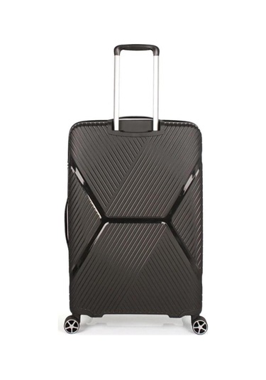 Benetton Büyük Boy %100 Polipropilen Valiz Siyah Bnt3000 Siyah