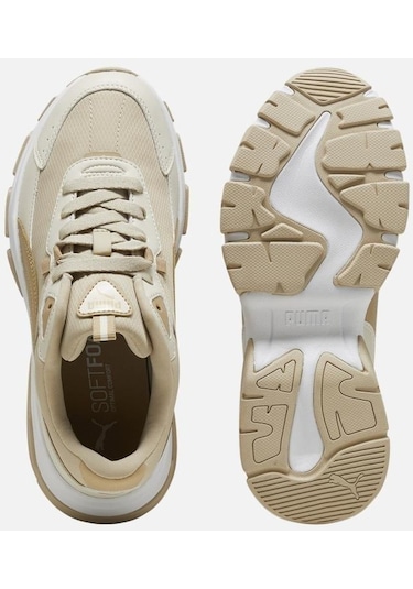Puma Cassia Via-Snow-Prairie Tan-Putty Kadın Spor Ayakkabı-28311-Bej