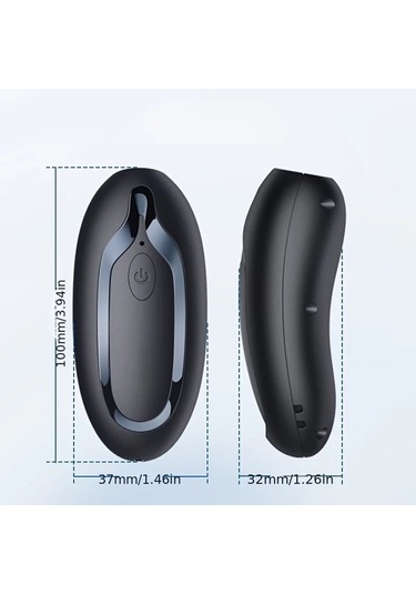 Willowhaven Siyah Taşınabilir Şarj Edilebilir Ultrasonik Köpek Havlama Önleyici Cihaz