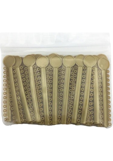 40 Adet/torba Diş Elastik Ligatür Bağları Ortodonti Lastik Bantlar Parantez Parantez İçin 40 Renk İsteğe Bağlı 2