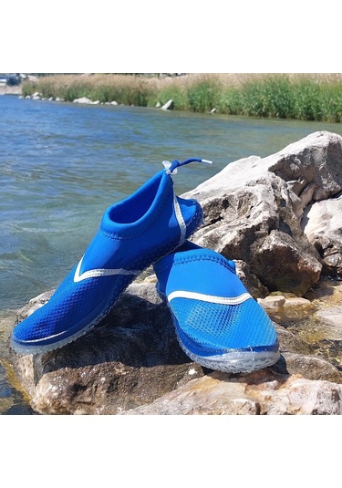 Serabien G Sax Mavi Kaydırmaz Taban Havuz Deniz Sörf Ayakkabısı 001
