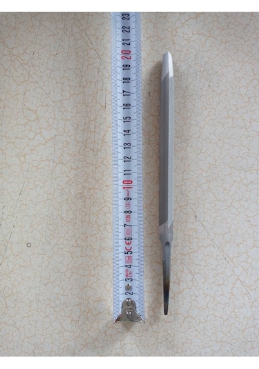 6 NO NİGHOLSON REGULAR (KALIN)  ÜÇGEN EĞE 1. KALİTE