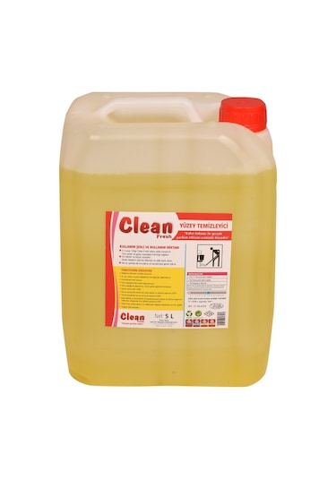 Itm Clean Fresh Yüzey Temizleyici Sarı Gül Esintisi 5 L