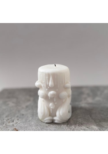 Düğün Ve Doğum Günü Mumu Uzun Yanma Süreli El Yapımı Mum