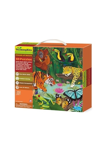 4M 3D Puzzle Yağmur Ormanı 4678
