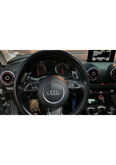 Audi A3 8V F1 Paddle Shifter Siyah Renk Küçük Boy 2013-2016