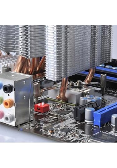 Didadodo Pccooler Hb-802 2 Bakır Borulu Alüminyum Soğutucu - Anakart/northbridge/southbridge Soğutma İçin 80mm Fan Desteği, Anakart Soğutucu