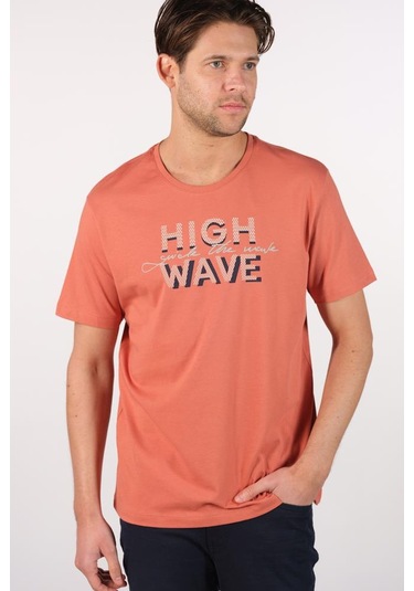 Arma Erkek Büyük Beden Bisiklet Yaka Tişört Y22374868301 Pembe