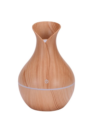 Usb Mini Aroma Difüzörü, Çiçek Vazo, Sessiz, Yedi Renkli Işık 02