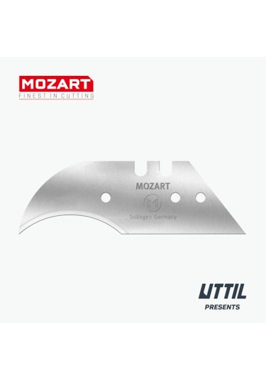 Mozart Blades 160.065 Yarım Ay Konkav Bıçak 10'lu Yedek