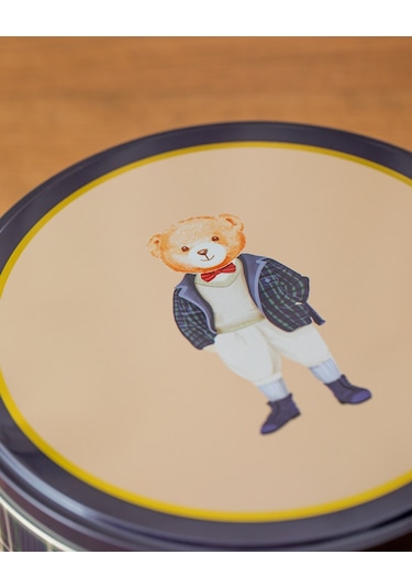 Madame Coco Billie Yuvarlak Metal Kutu Büyük - Lacivert Mtlk0000000003