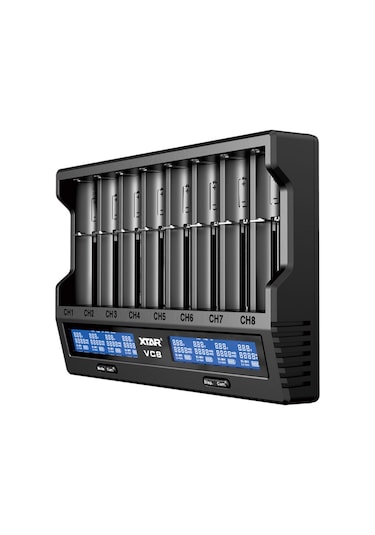 Xtar VC8 Taşınabilir Pil Şarj Cİhazı