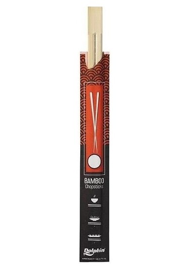 Yıkanabilir Bambu Kore Japon Çin Yemek Çubuğu Chopsticks - 23 Cm. - 5 Çiftlik 1 Paket Ahşap