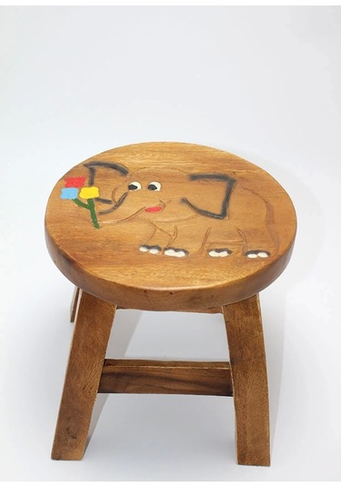 Çocuk Taburesi Büyük Boy Çok Renkli