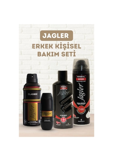 Jagler Mineral Erkek Kişisel Bakım Seti
