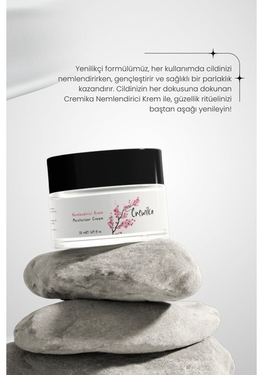 Cremika Lazer Epilasyon ve Ağda Sonrası Nemlendirici Bakım Kremi 50 ML